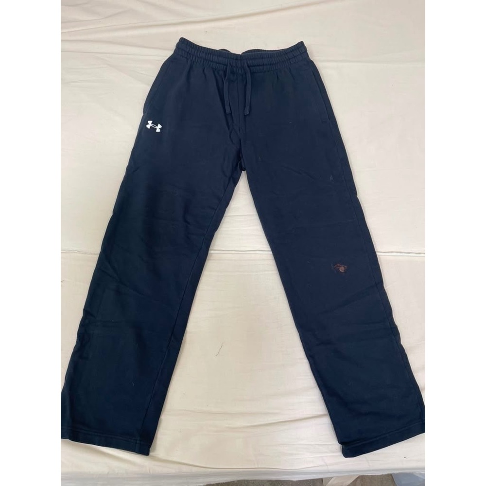 Under Armour Mens Navy Blue Fleece Sweatpants Joggers Size Large L G G
